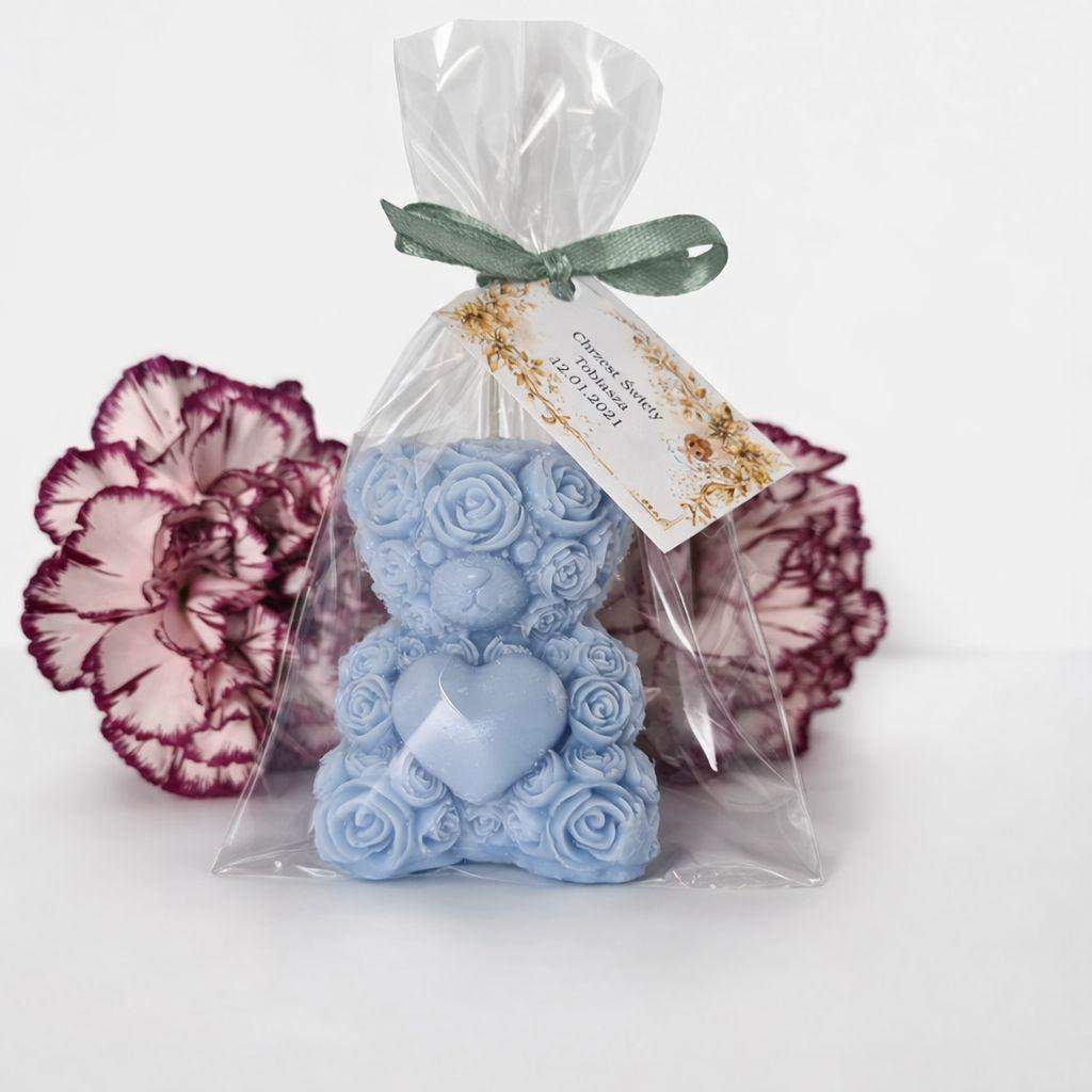 Świeca sojowa Miś z sercem 6