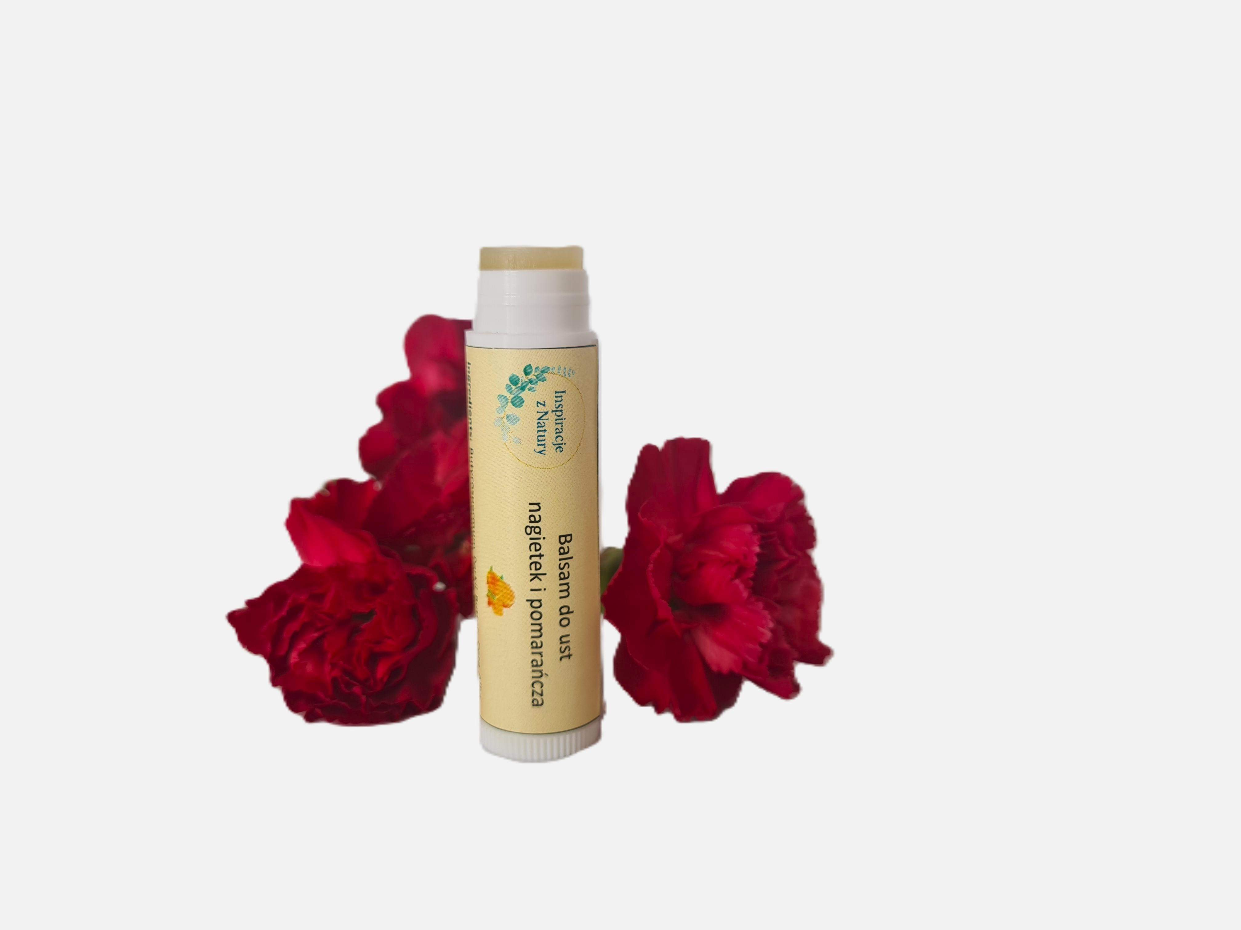 Balsam do ust Nagietek i pomarańcza 1