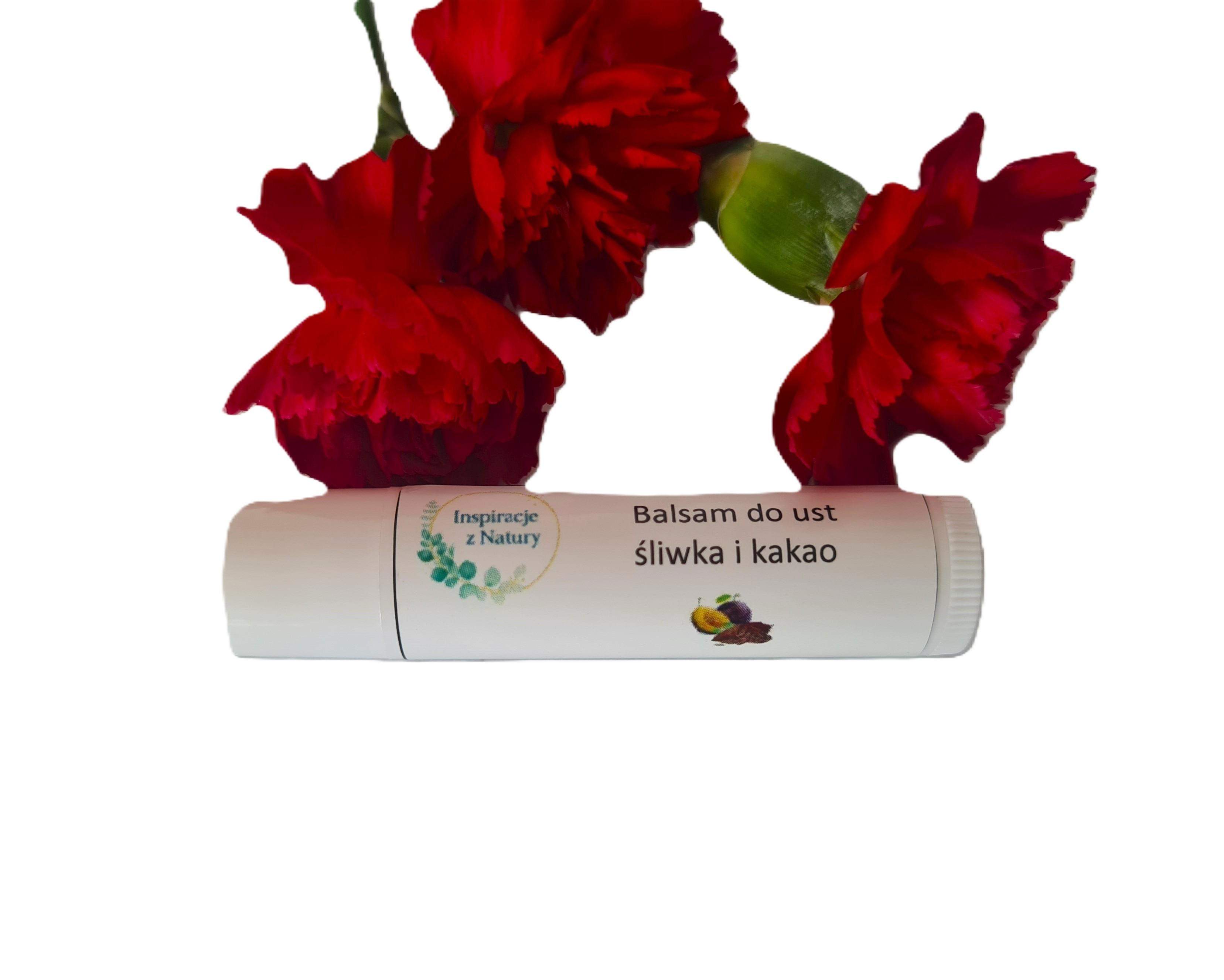 Balsam do ust śliwka i kakao 0