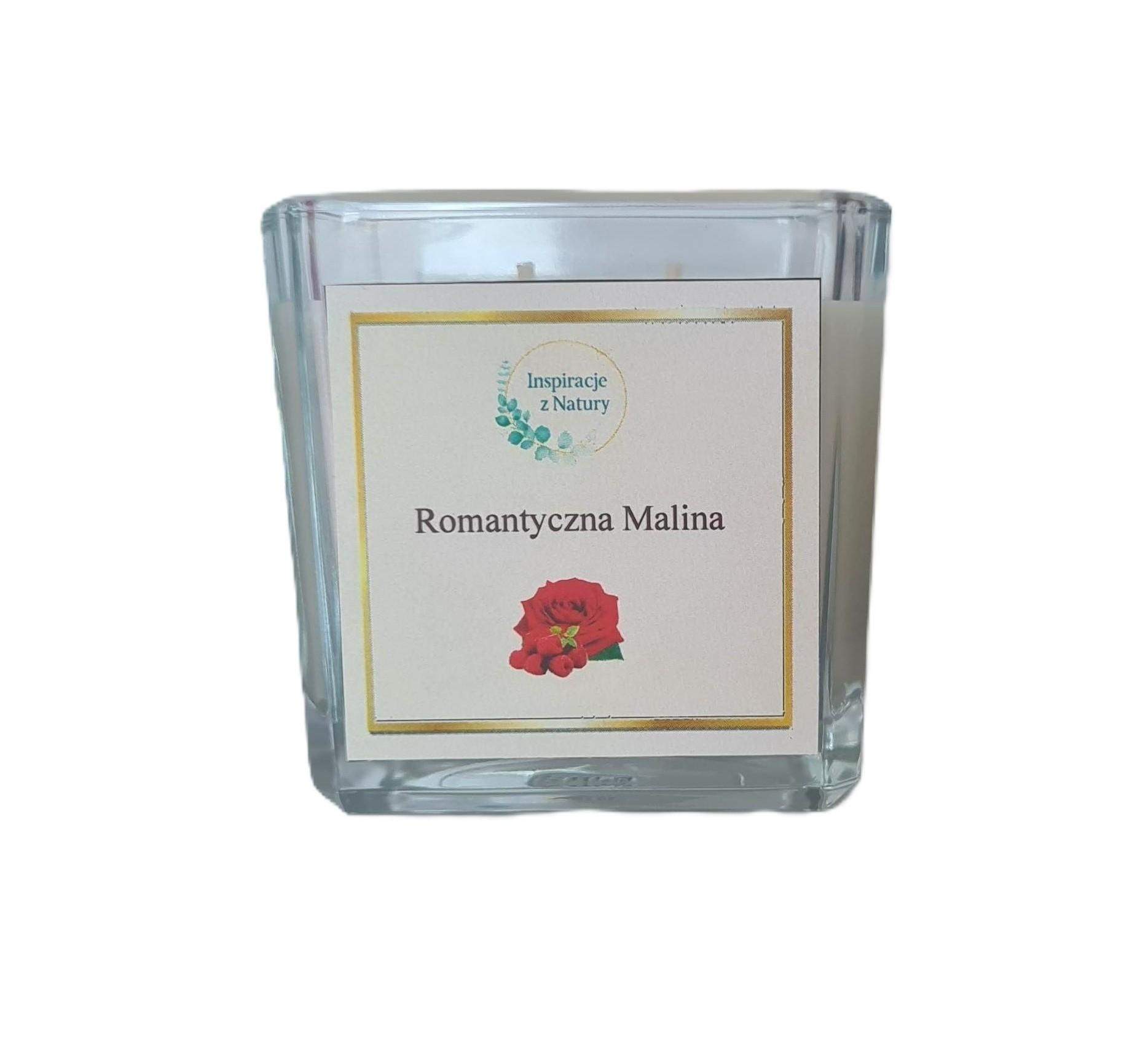 Świeca zapachowa Romantyczna Malina 0