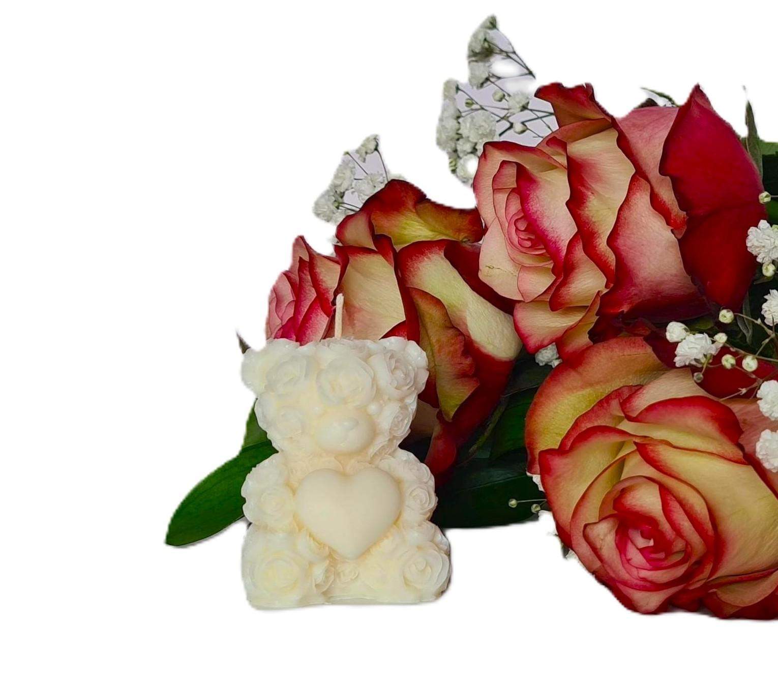 Świeca sojowa Miś 1 2