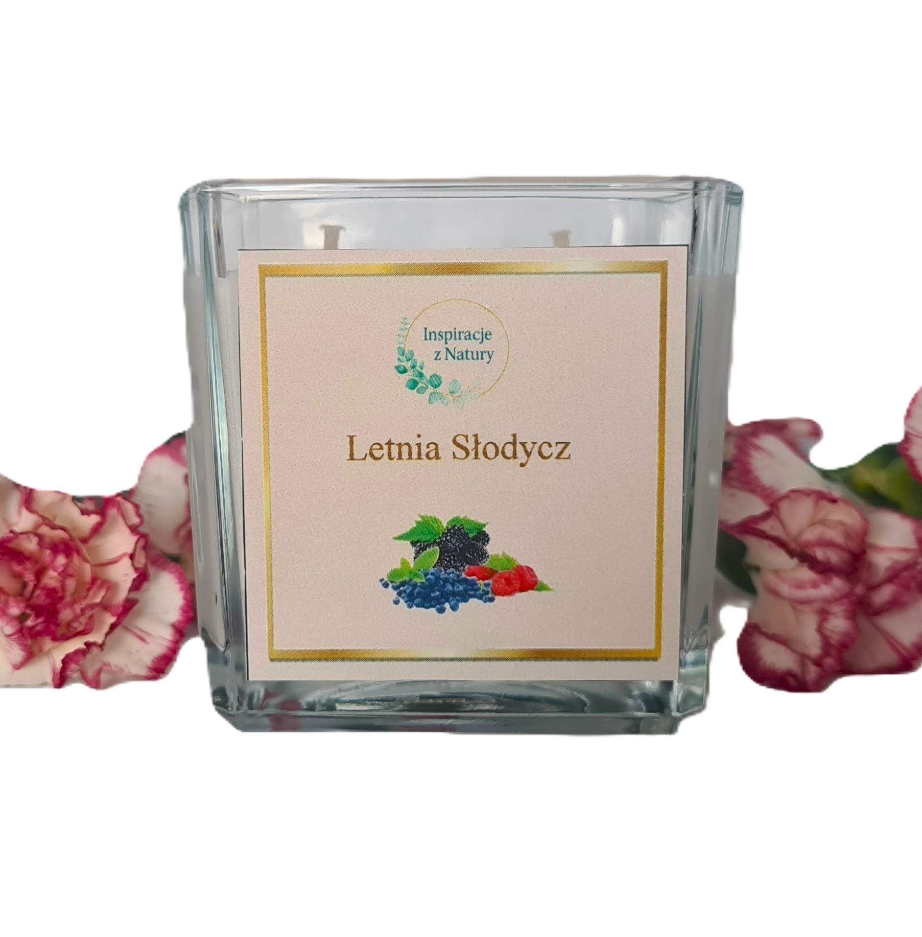Świeca zapachowa Letnia Słodycz 1
