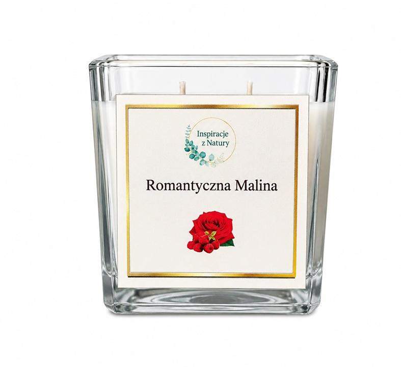 Świeca zapachowa Romantyczna Malina 0