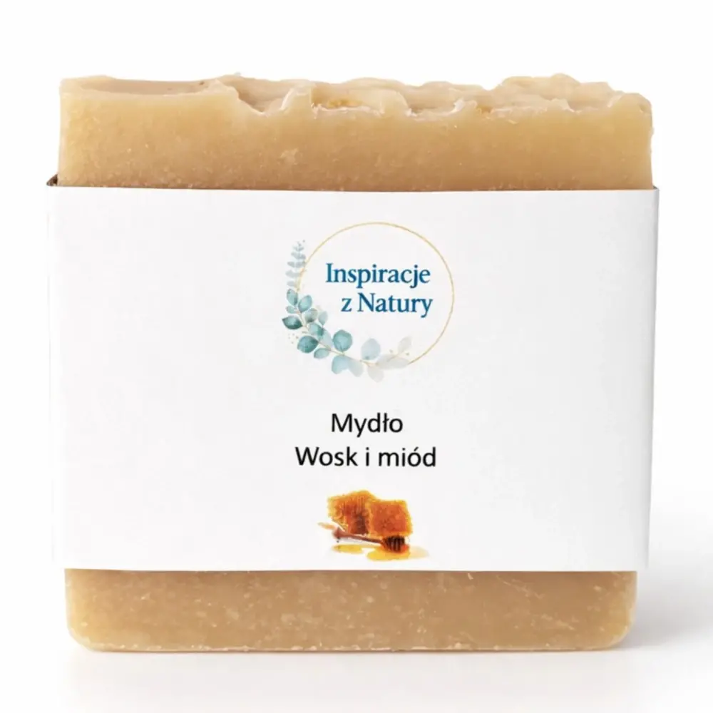 Mydło Wosk i miód, naturalne ręcznie robione 0